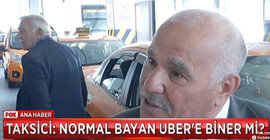 'Normal bayan UBER'e biner mi?'