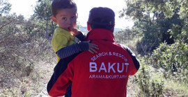 Kayıp çocuk ormanda bulundu