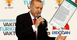 Erdoğan'ın mitingine katılana polis olma vaadi