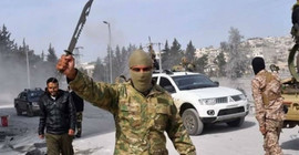Afrin'de ÖSO'cuların ganimet kavgası