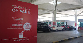 Trakya gümrüklerinde 15 günde 8 bin 162 oy kullanıldı