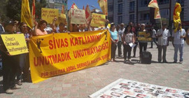 Sivas katliamı'nın yıl dönümünde 'Sivas'ta olun' çağrısı