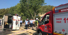 Tarım işçilerini taşıyan minibüs devrildi: 3 ölü