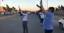 AKP'li başkan kardeşini uzun namlulu silahlarla karşıladı