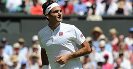 Federer Wimbledon'da zorlanmadan ikinci turda