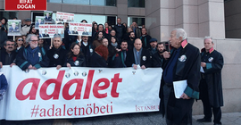 Adalet Nöbeti'ne katılan 14 kişiye 'terör' soruşturması