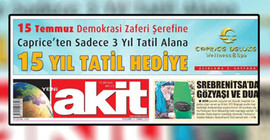 ‘Jet Fadıl' 15 Temmuz'lu reklamlarını sürdürüyor