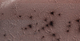 NASA 'Mars örümceklerine' ait yeni görüntü yayınladı