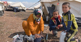 Rakka'dan göçedenler Eyn İsa'da kalıyor