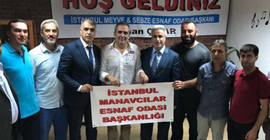 Yavuz Bingöl, manavlarla bir araya gelip özür diledi