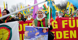 Almanya'daki Kürtlerden Erdoğan'ı protesto hazırlığı