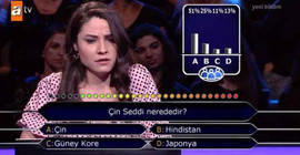 Çin Seddi'ni bilemeyen yarışmacı: Sizi ilgilendirmez