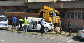 İstanbul'da yine hafriyat kamyonu dehşeti