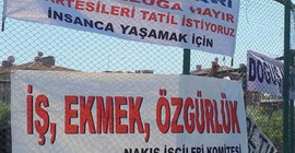 Nakış işçileri yeni haklar için kolları sıvadı