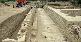 Tripolis Antik Kenti'nde 45 metrelik sokak bulundu