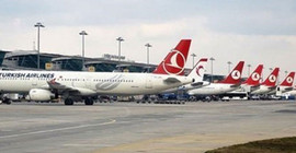Havalimanında kaza: THY uçağına çarptı
