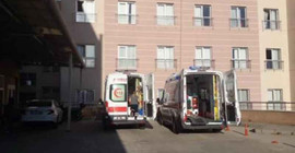 Tankerden üzerlerine kimyasal madde saçıldı