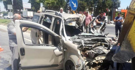 İzmir'de korkunç kaza