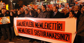 Ankara Valiliği Halkevi'ni mühürledi
