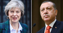 Erdoğan, Theresa May ile görüştü