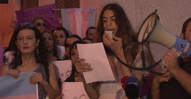 Beyoğlu'daki trans cinayeti protesto edildi: Katili tanıyoruz