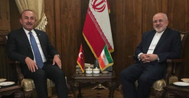 Çavuşoğlu ile Zarif görüştü