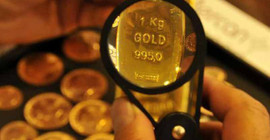 Altın hesaplarında bir ayda 10,6 tonluk erime