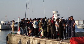 Göçmenlere operasyon