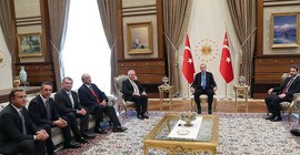 Erdoğan’ı ziyaret eden TÜSİAD: İşbirliğine hazırız