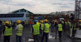 3. Havalimanı işçileri isyan etti, jandarma saldırdı
