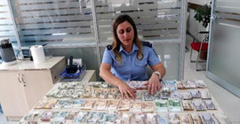 Dilencinin üzerinden çıkan paralar şaşırttı