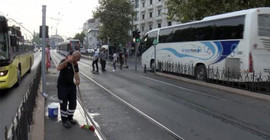 Tramvayın çarptığı Japon turist kurtarılamadı