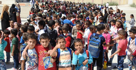 IŞİD’den kurtarılan bölgelerde ders zili çaldı