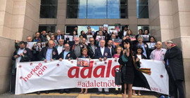Adalet Nöbeti'nde işçilere destek: Patronların peşini bırakmayacağız