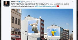 Apple CEO’su Türkçe tweet attı