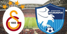 Galatasaray Erzurumspor maçında muhtemel 11'ler belli oldu