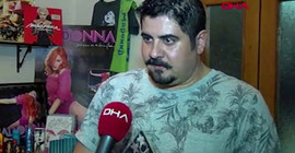 Antalya'da yaşayan Cem Akyol'un Madonna koleksiyonu