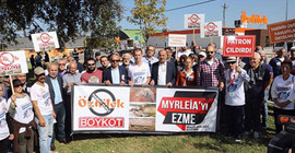 Myrleia Antik Kenti'nin üzerine yapılan AVM'ye boykot çağrısı