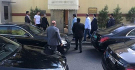 Suudi güvenlik heyeti konsolosluğa geldi