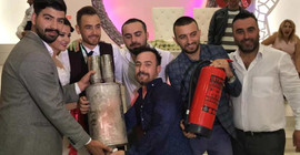 Damada takı diye egzoz taktılar
