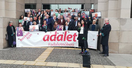 Adalet Nöbeti'nde 75'inci hafta: Bu ülkenin cesarete ihtiyacı var