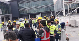 3. Havalimanı işçileri iş bıraktı