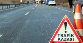 Yolcu otobüsü devrildi; çok sayıda yaralı var