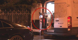 Başkonsolosluk sokağında kanalizasyon kontrolü