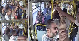 Kart basma kavgasında otobüs şoförünün burnu kırıldı