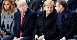 'Trump, Paris'teki anma töreninde müttefikleri tarafından dışlandı'