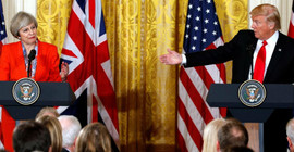 Trump bu kez de May'e çıkıştı
