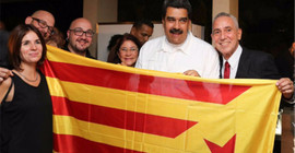 Maduro'nun fotoğrafı Katalonya’yı karıştırdı
