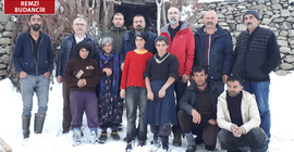 Koşan dağına sığınan Teşar ailesine yardım seferberliği