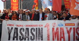 'Taksim'i yasaklayanlar Evren gibi yalnız gömülecek'